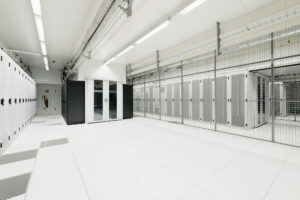 Room in data storage warehouse