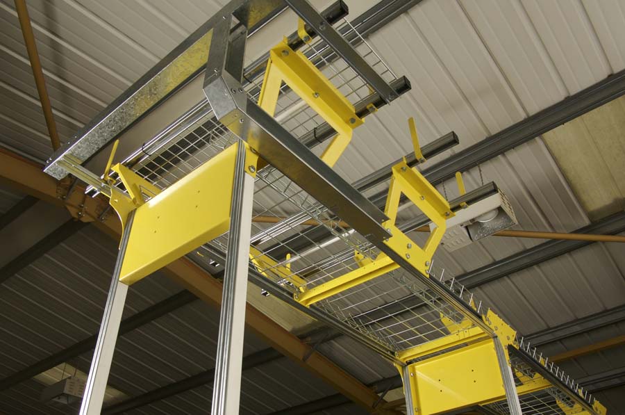 Factory Cable Management Cable Management Systems - Rainford Solutions