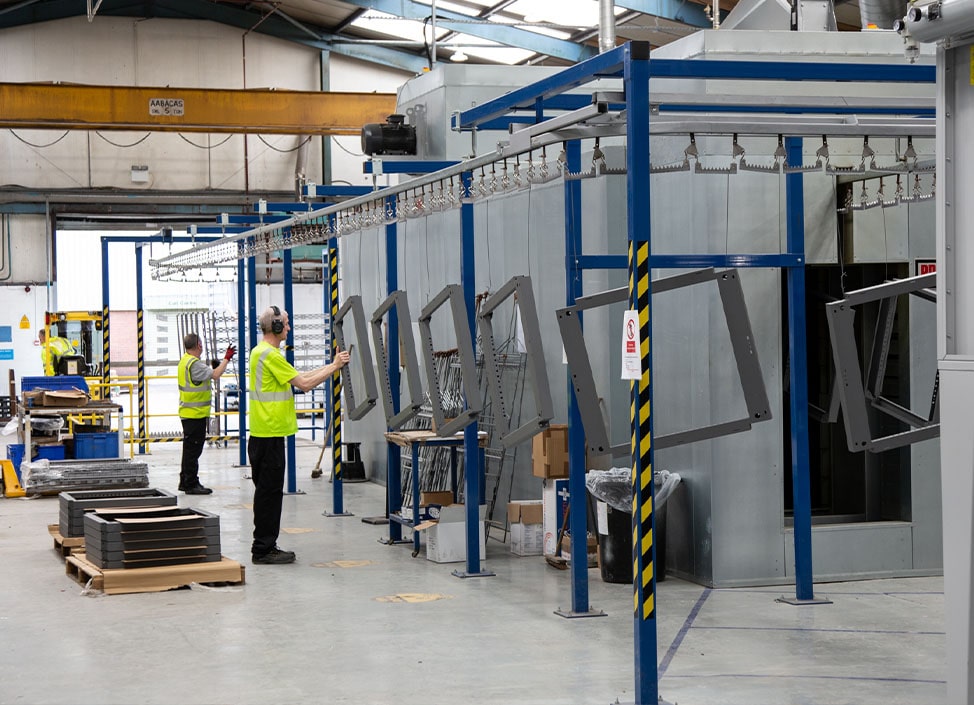 Rainford factory and powder-coating facility