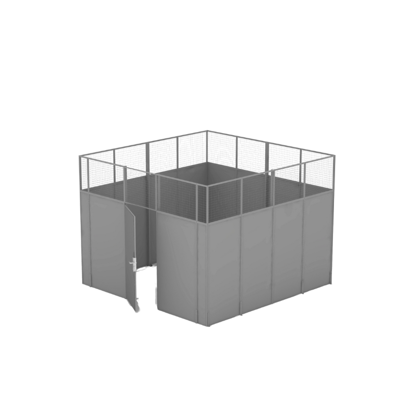 Solid Panel Cage