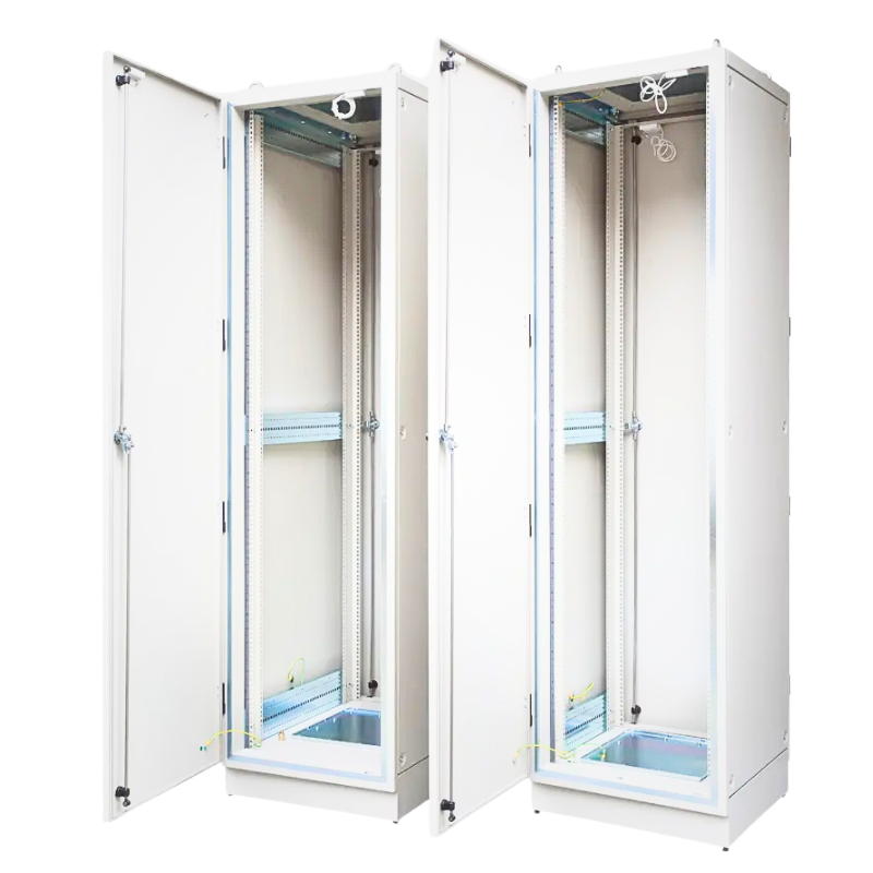 Rainford Indoor Racks in a modular rack and cabinet configuration