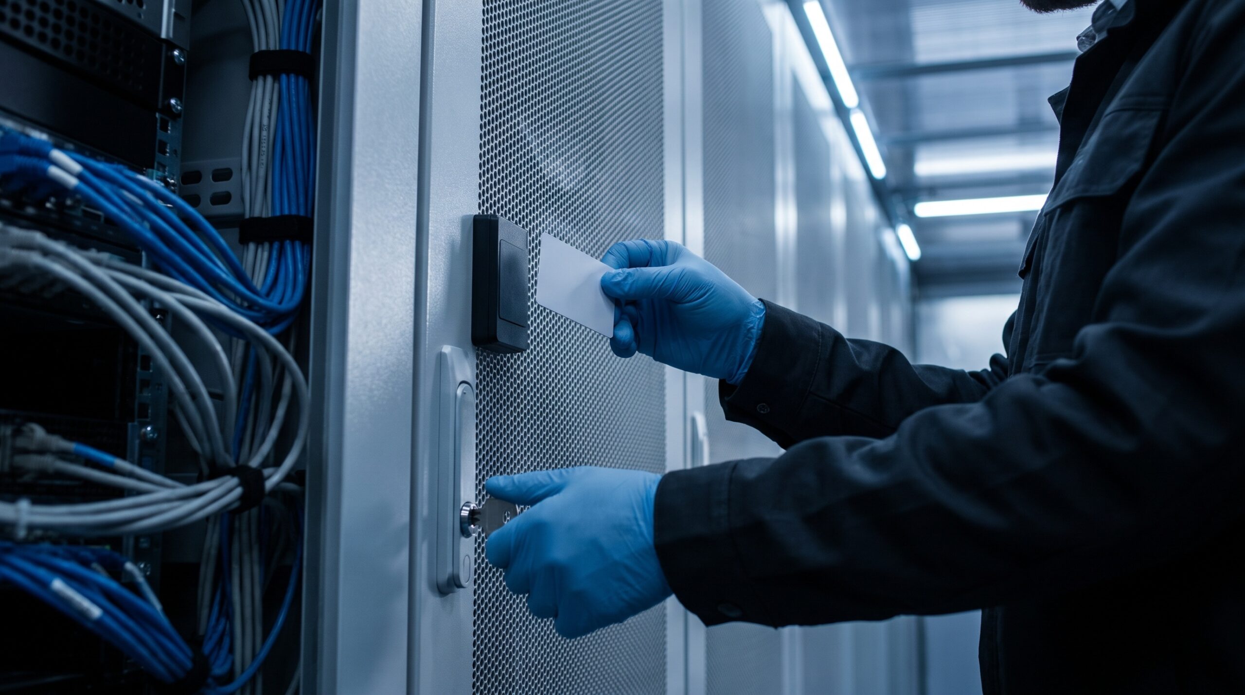 Cabinet locks and electronic access control solutions for network cabinets